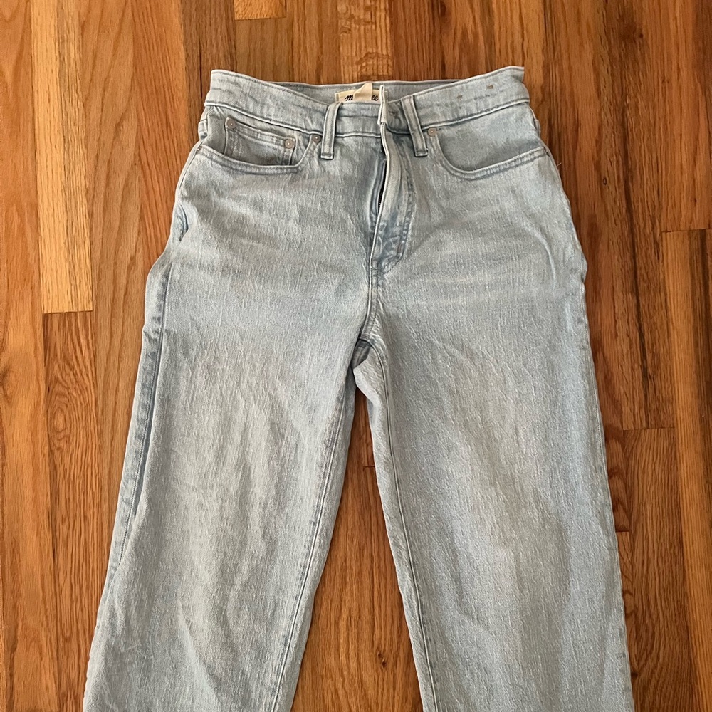 Madewell The Perfect Vintage Wide Leg Crop Jeans